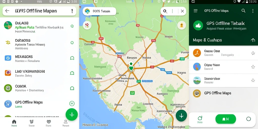 Antarmuka H03 menunjukkan peta navigasi yang detail dan user-friendly.
